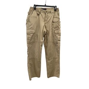 5.11 Tactical Series Women's Tan Cargo Pants Style 64360 Size US 10 Inseam 30